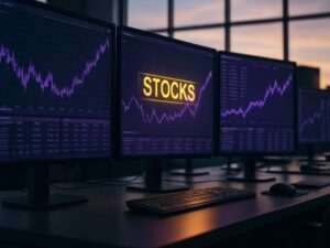 US stocks close lower. Midday rally runs out of steam